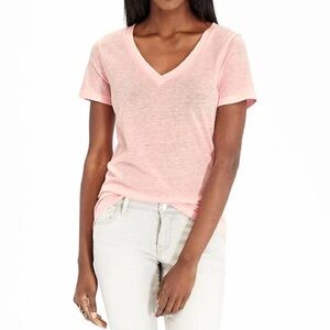 Merona Pink Fitted Short Sleeve Tee